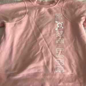Lululemon Orange Theory Pink sweatshirt. Size Large